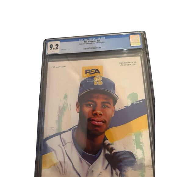 PSA Magazine #26 Collectors Universe February 2024 Ken Griffey Jr Cover CGC 9.2 - Picture 2 of 5